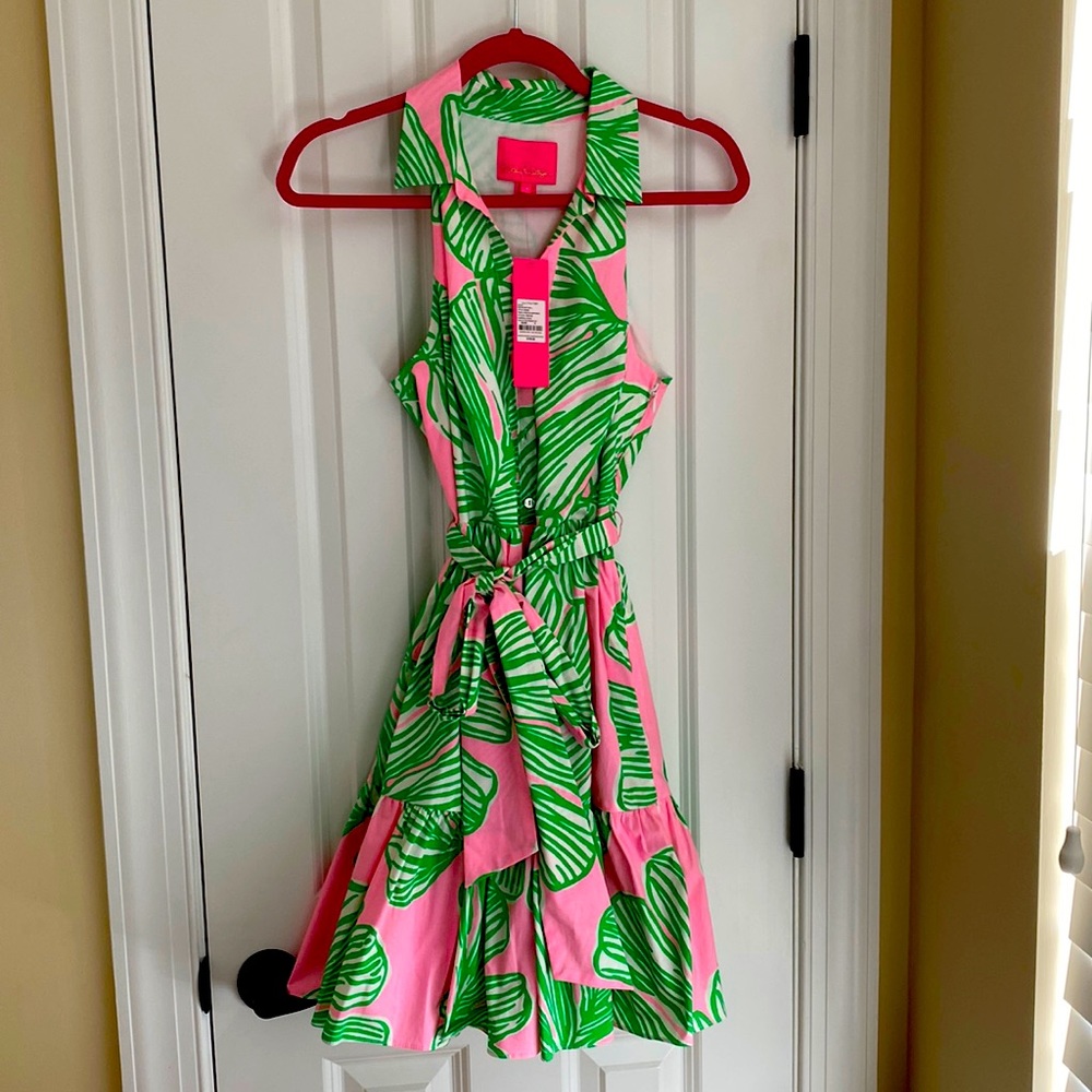 Trisha Stretch Shirtdress
